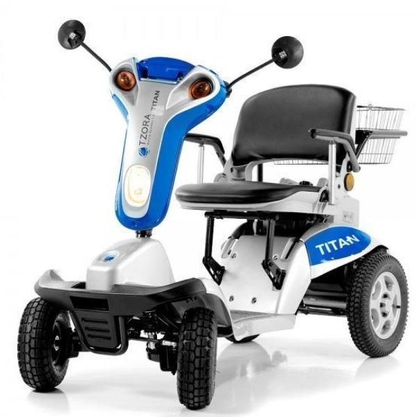 Tzora Titan Hummer XL Folding 4-Wheel Mobility Scooter - Backyard Provider