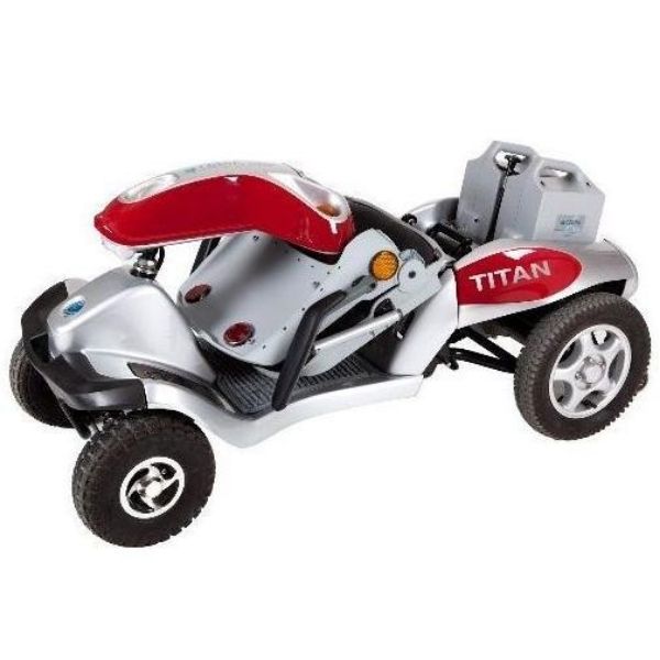 Tzora Titan Hummer XL Folding 4-Wheel Mobility Scooter - Backyard Provider