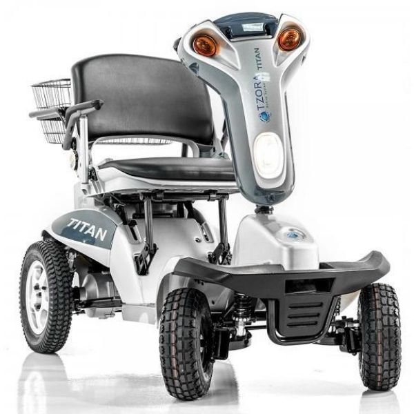 Tzora Titan Hummer XL Folding 4-Wheel Mobility Scooter - Backyard Provider