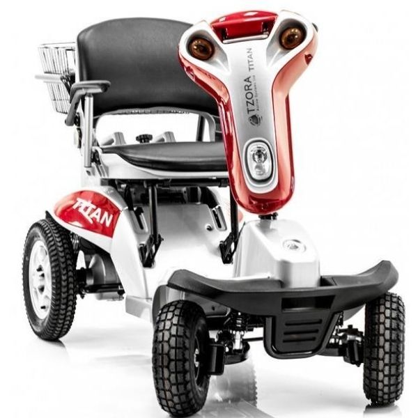 Tzora Titan Hummer XL Folding 4-Wheel Mobility Scooter - Backyard Provider