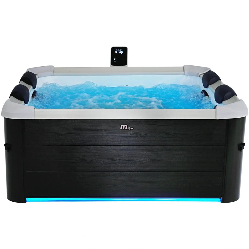 MSpa Frame Oslo Round 6 Person Inflatable Hot Tub Spa - F-OS063W - Backyard Provider