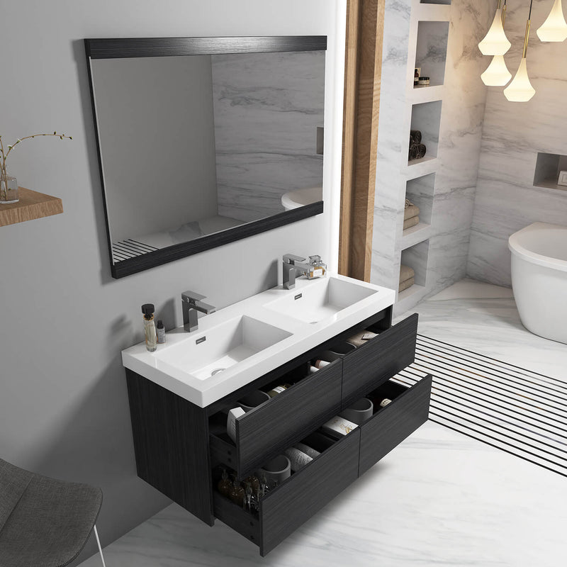 Blossom Valencia 48 Inch Bathroom Double Vanity - V8016 48 01D - Backyard Provider