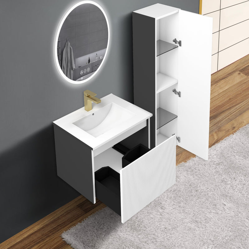 Blossom Positano 24″ Bathroom Vanity - V8028 24 01 - Backyard Provider