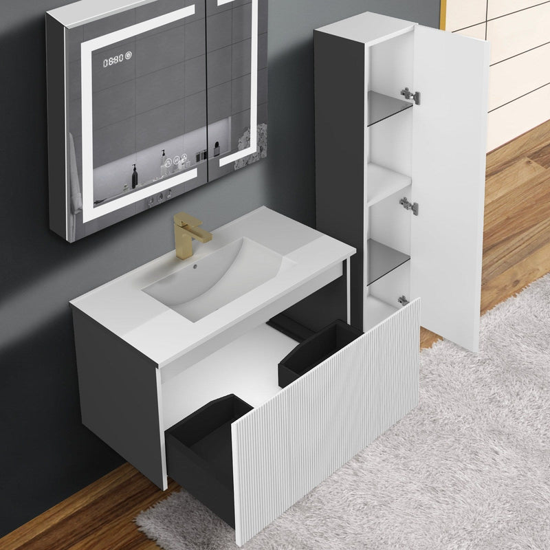 Blossom Positano 36″ Bathroom Vanity - V8028 36 01 - Backyard Provider