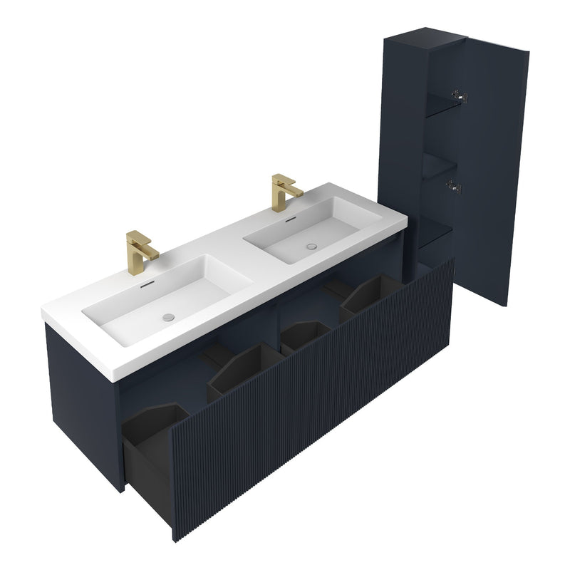 Blossom Positano 60″ Bathroom Double Vanity - V8028 60 01 - Backyard Provider