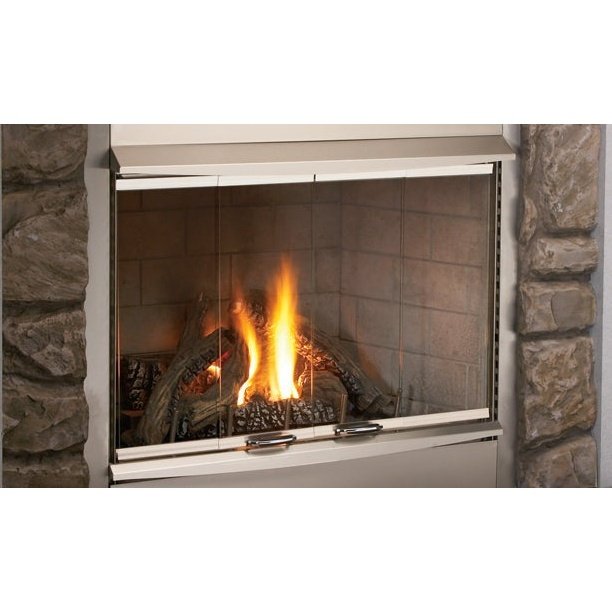 Superior Outdoor Complete Vent Free 36"/42" Fireplace with 28" Tall Opening by Superior - VRE4336ZEN - Backyard Provider