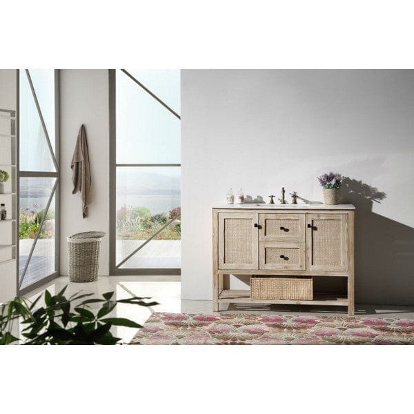 Legion Furniture 48 Inch Solid Wood Vanity | WH5148 - Backyard Provider