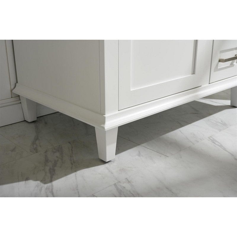 Legion Furniture WLF2236-W 36 Inch White Finish Sink Vanity Cabinet with Carrara White Top - Backyard Provider