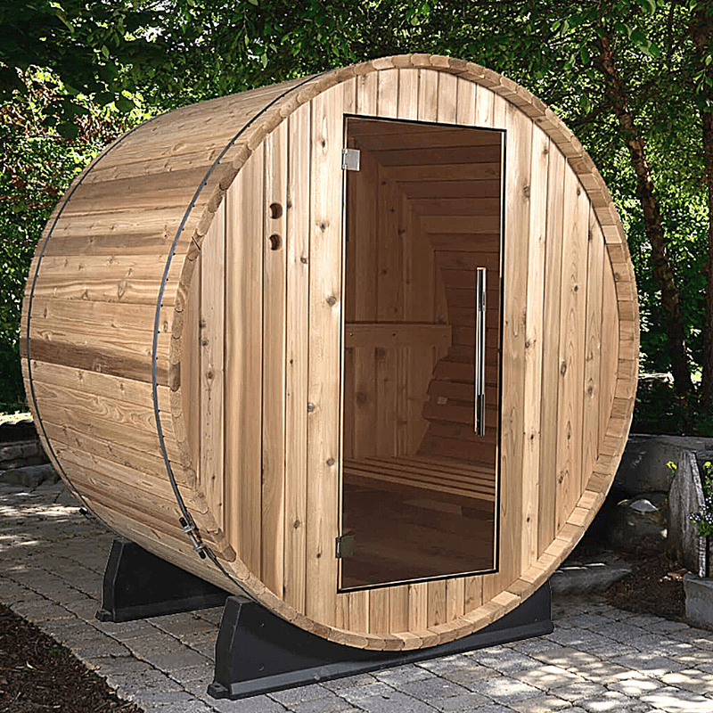 Almost Heaven Watoga 4-Person Standard Barrel Sauna