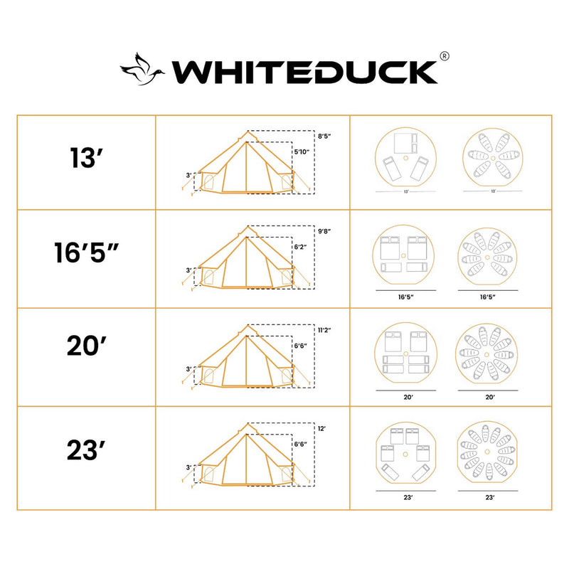 White Duck Outdoors Avalon Bell Tent