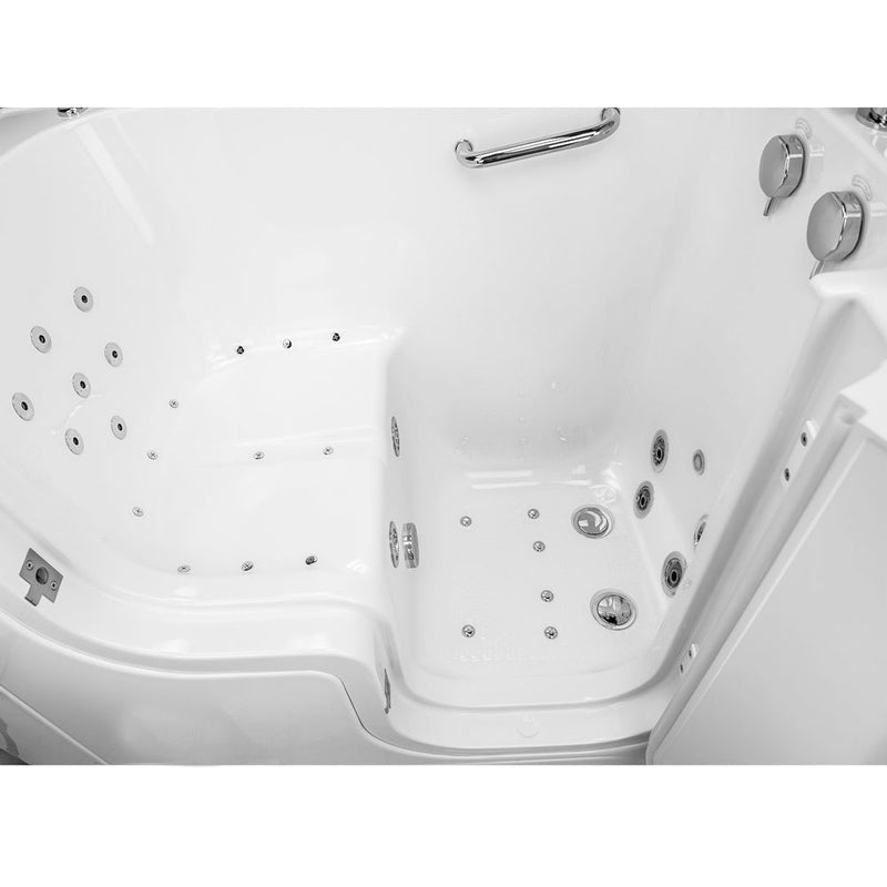 Ella's Bubble TransferXXXL - Wheelchair Accessible Walk-In Bathtub with Dual Drain (36"W x 55"L) - Backyard Provider