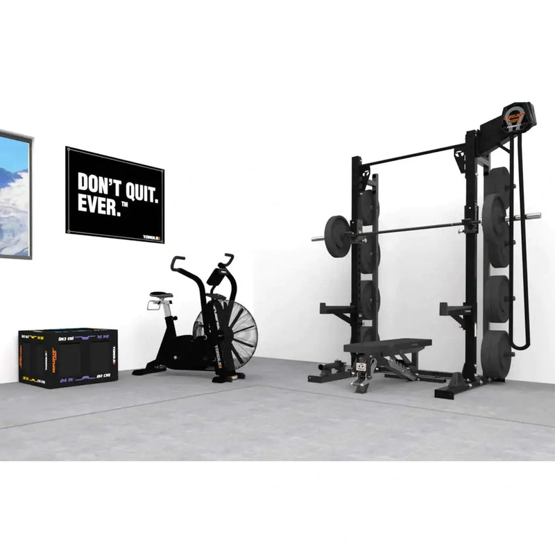 Torque High Squat Rack - Don't Quit HIIT Home Gym Package - Backyard Provider