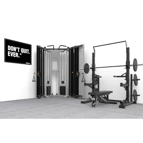 Torque Short Squat Rack - Club Combo Package - Backyard Provider