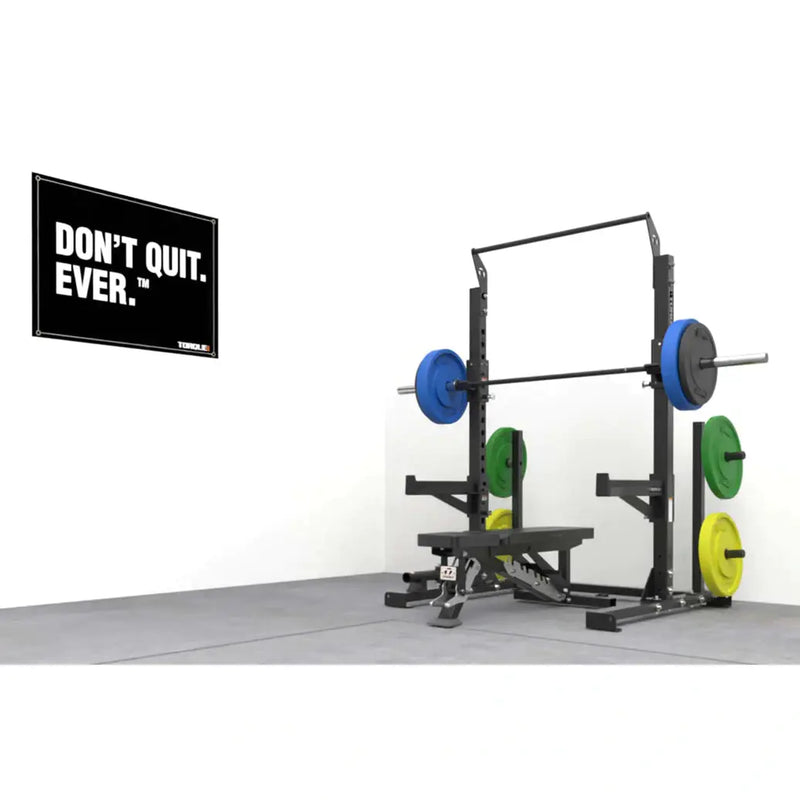 Torque Short Squat Rack - Gold Home Gym Package - Backyard Provider