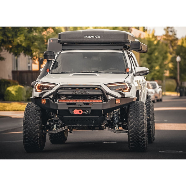 Backwoods Adventure Mods Toyota 4Runner 5th Gen 2014-2023 Hi-Lite Overland Front Bumper PreRunner Bull Bar