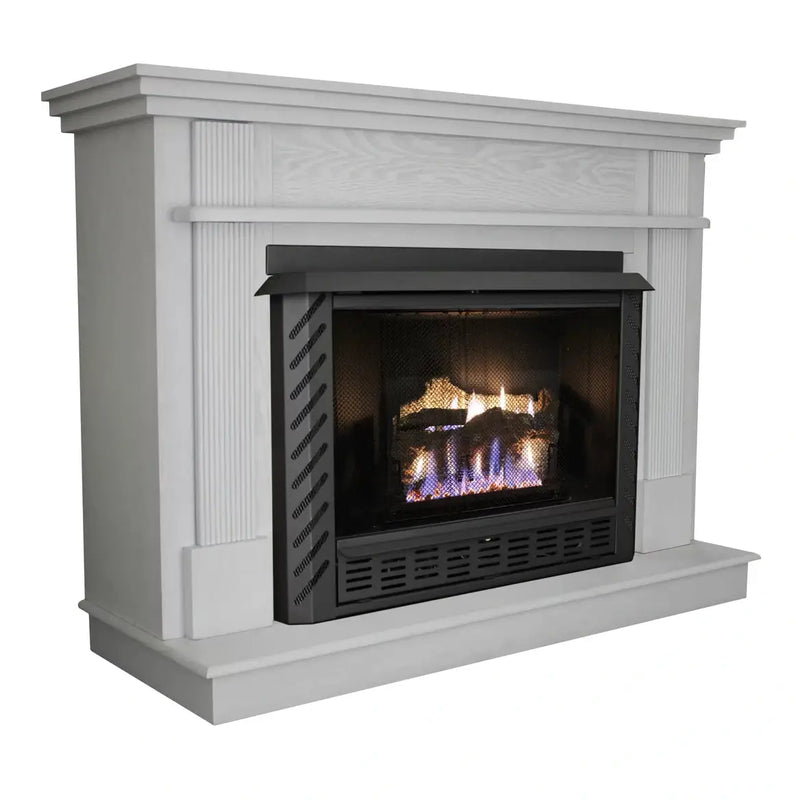 US stove 1,200 sq. ft. single-burner vent-free natural gas stove