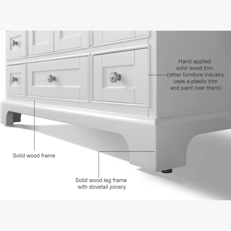 Ancerre Audrey Bathroom Vanity Set - VTS-AUDREY-48-W-CW - Backyard Provider