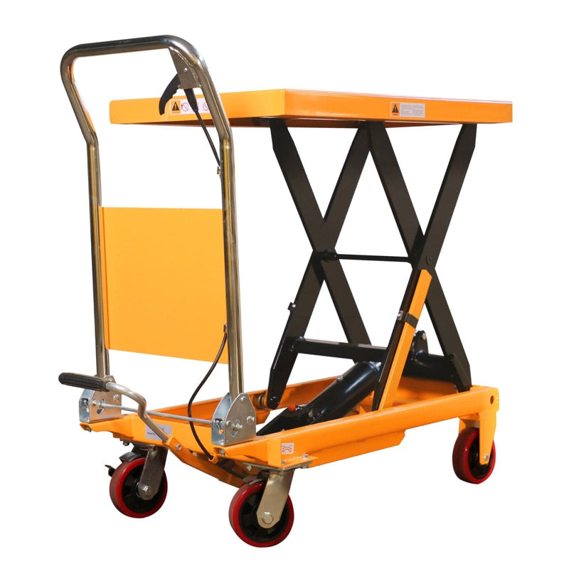 Apollolift Single Scissor Lift Table  1100lbs. 35.4" lifting height - A-2002 - Backyard Provider