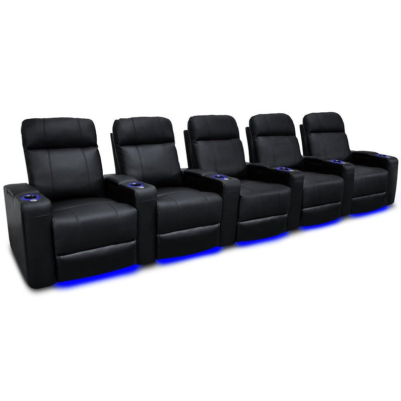 Valencia Piacenza Power Headrest Home Theater Seating