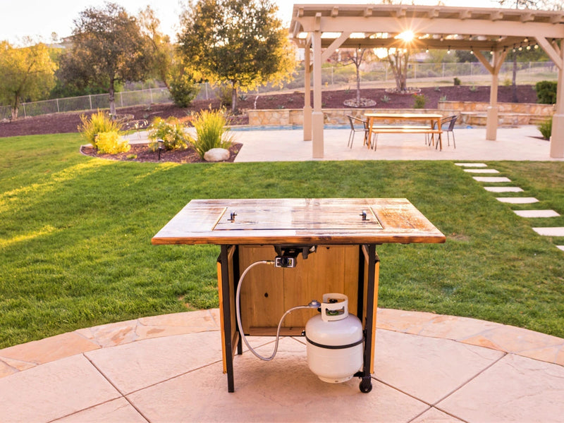 Backyard Hibachi Grill Mahogany - BY-BHPOGM