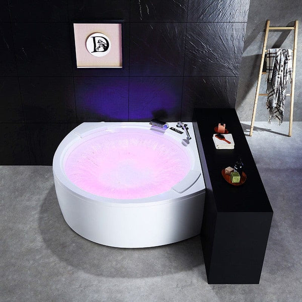 Sauna Hammam - CORNER WHIRLPOOL BATHTUB ELIXIR 360 2-SEATER ARCHIPEL® - 150X150 - PREORDER