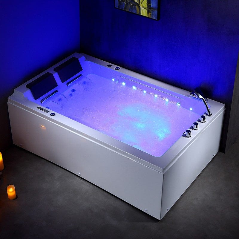 Sauna Hammam - LORD DUO BLANC 2-SEATER WHIRLPOOL BATHTUB ARCHIPEL® 185X120 - RIGHT - PREORDER June 2023