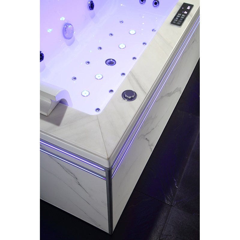 Sauna Hammam - ALTESS 170 2-SEATER THERAPEUTIC WHIRLPOOL BATHTUB ARCHIPEL® - 170X86 - PREORDER May 2023