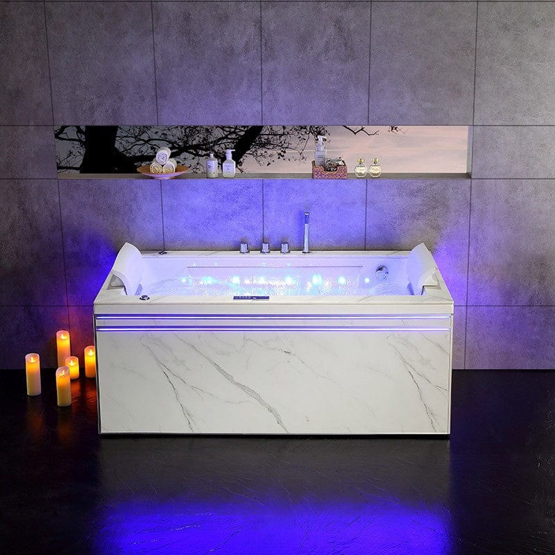 Sauna Hammam - ALTESS 170 2-SEATER THERAPEUTIC WHIRLPOOL BATHTUB ARCHIPEL® - 170X86 - PREORDER May 2023