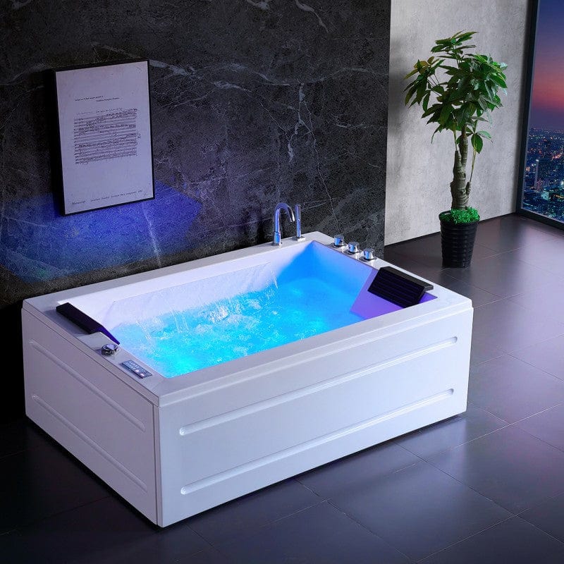 Sauna Hammam - NIAGARA DUO 2-SEATER WHIRLPOOL BATHTUB ARCHIPEL® -180X126 - PREORDER June 2023