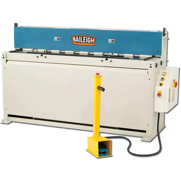 Baileigh SH-6014; 220V 3Phase Hydraulic Powered Shear 60" Length 14 Gauge Mild Steel Capacity