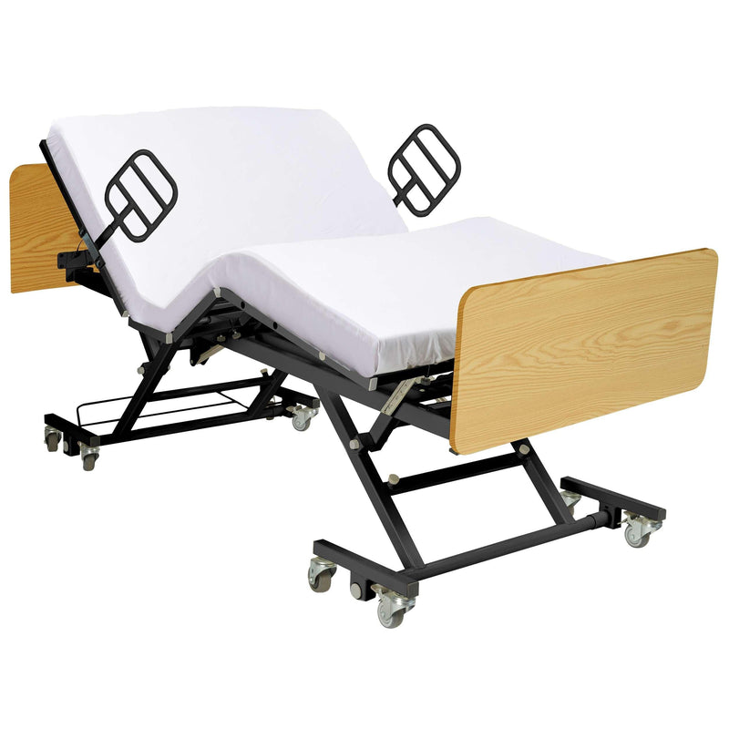 Bariatric Electric Long Term Homecare Expandable Hospital Bed With Mattress