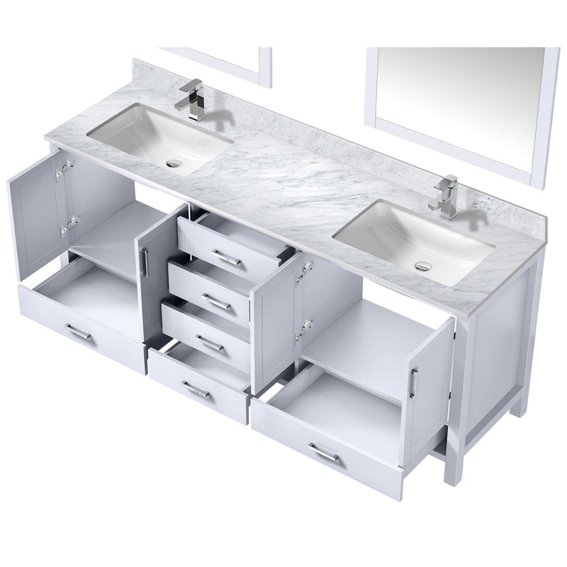 Jacques 80" x 22" Double Bath Vanity - Backyard Provider