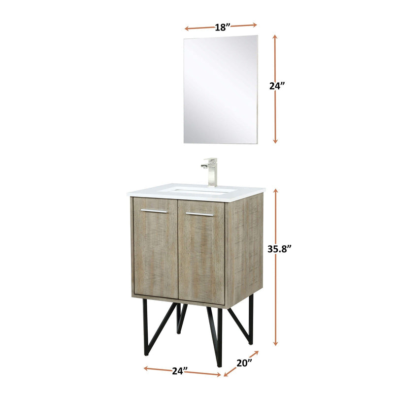 Lancy  24" Bathroom Vanity - Backyard Provider