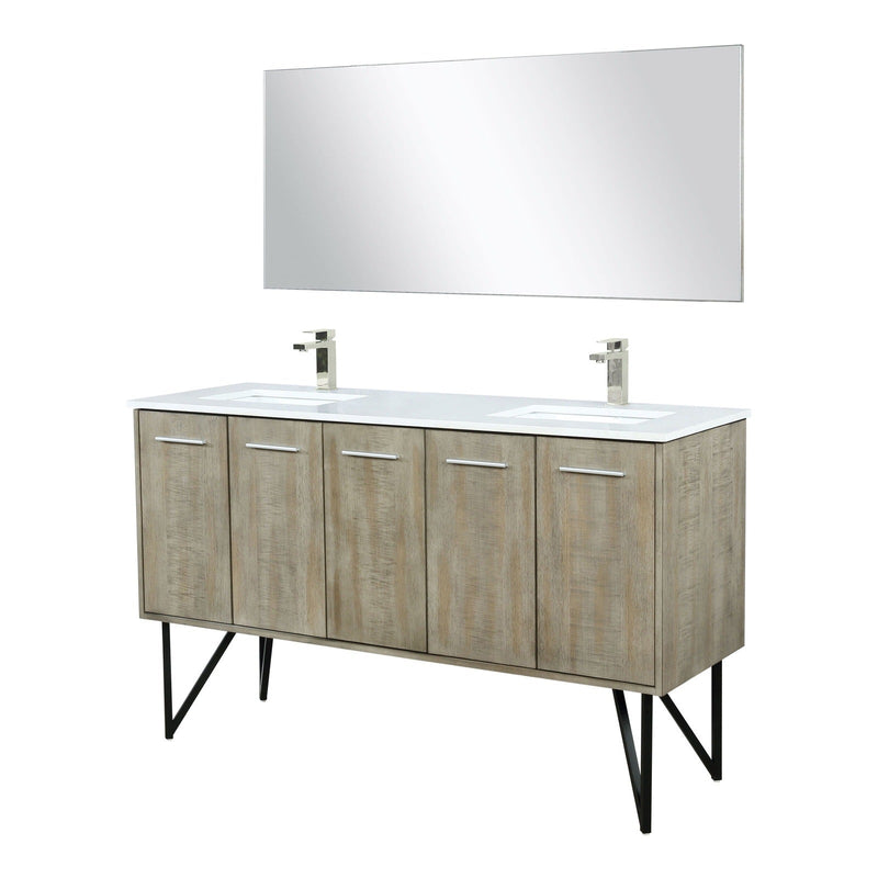 Lancy  60" Double Bathroom Vanity - Backyard Provider