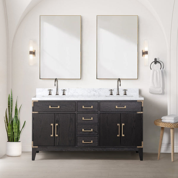 Laurel 60" x 22" Double Bath Vanity - Backyard Provider