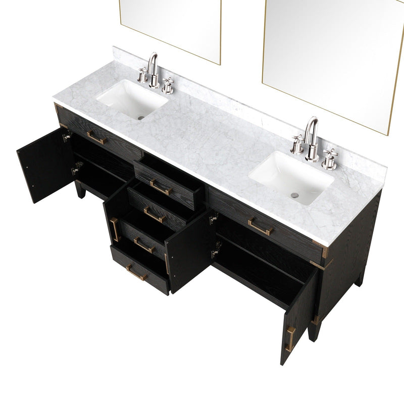 Laurel 80" x 22" Double Bath Vanity - Backyard Provider