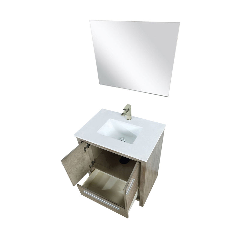 Lafarre 30" Rustic Acacia Bathroom Vanity - Backyard Provider