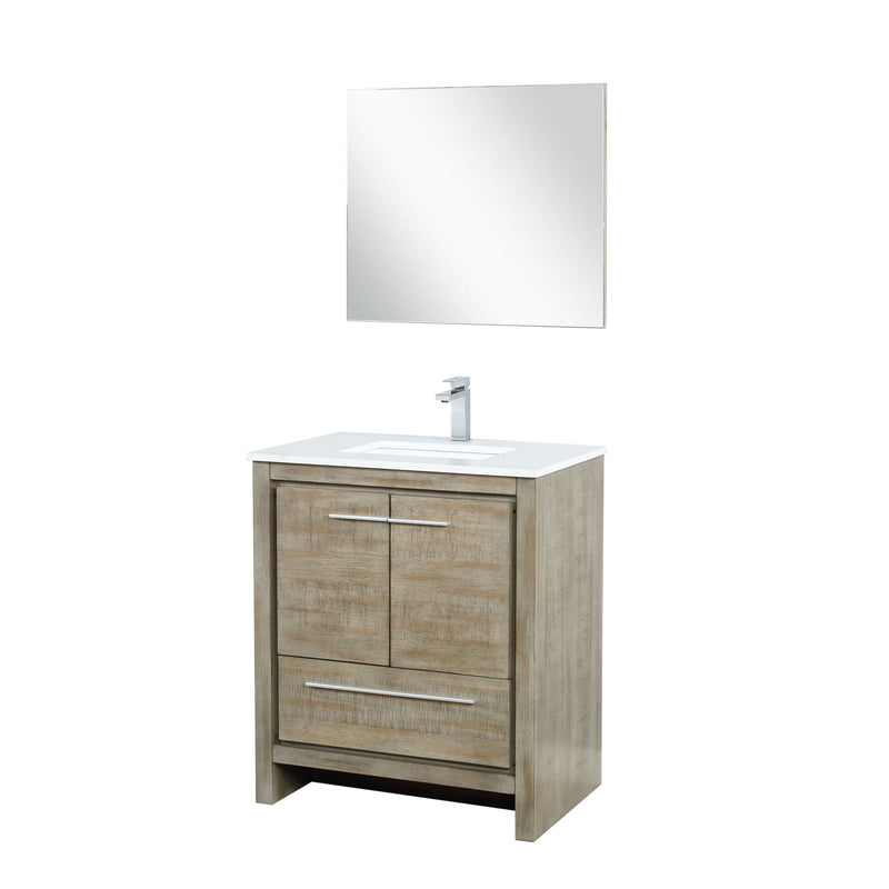 Lafarre 30" Rustic Acacia Bathroom Vanity - Backyard Provider