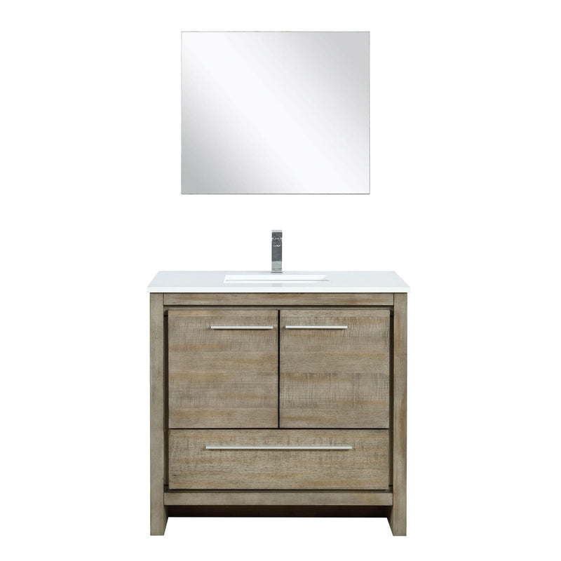 Lafarre 36" Rustic Acacia Bathroom Vanity - Backyard Provider