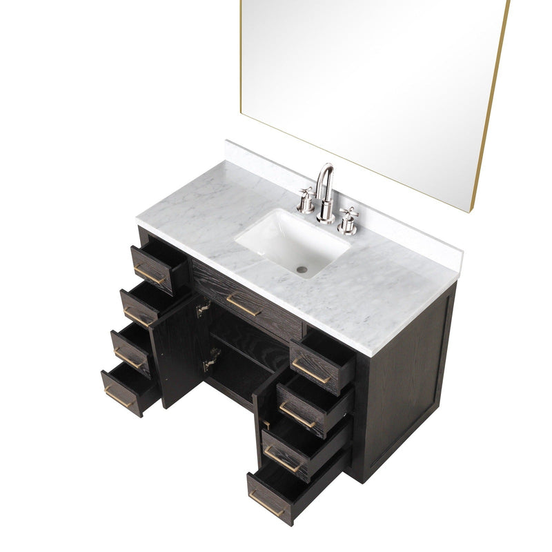 Abbey 48" x 22" Single Bath Vanity - Backyard Provider