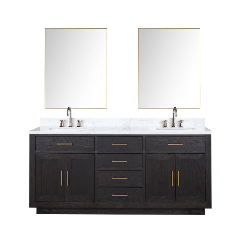 Abbey 72" x 22" Double Bath Vanity - Backyard Provider