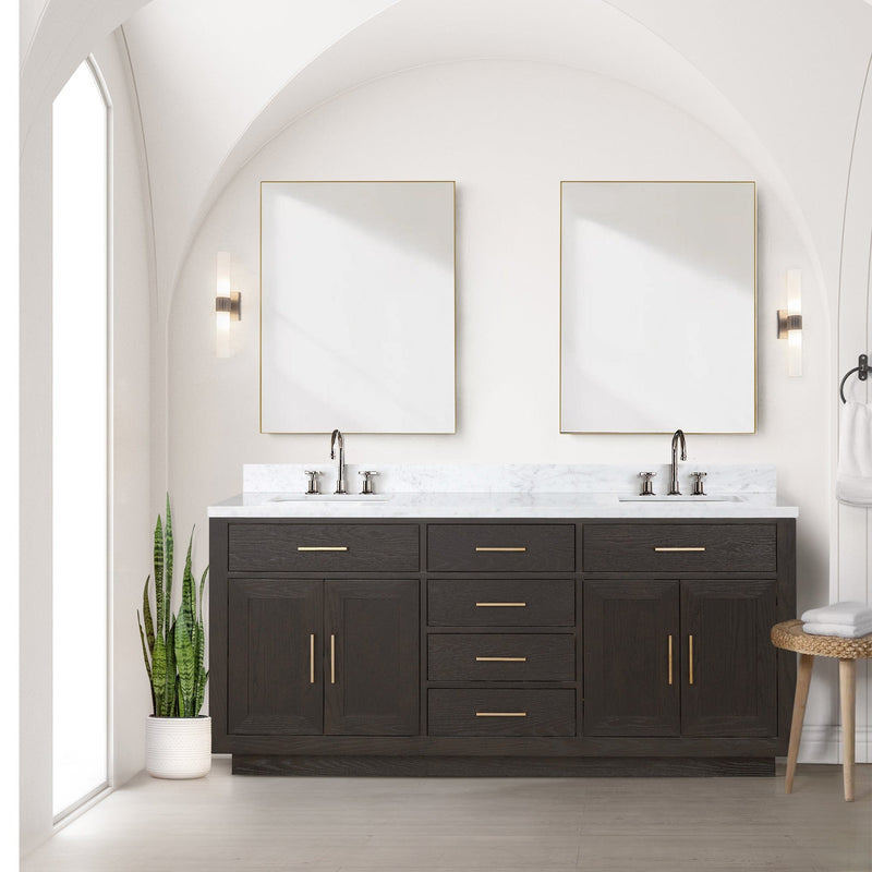 Abbey 72" x 22" Double Bath Vanity - Backyard Provider