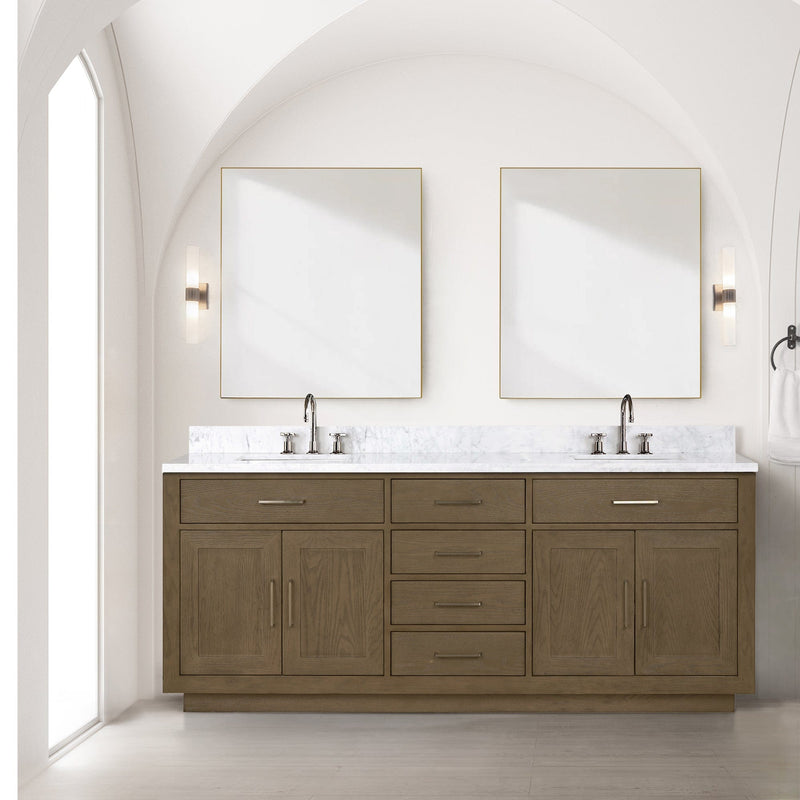 Abbey 80" x 22" Double Bath Vanity - Backyard Provider