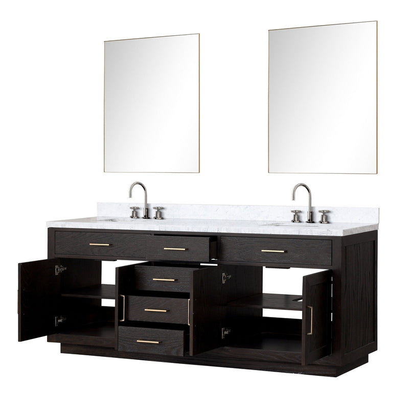 Abbey 84" x 22" Double Bath Vanity - Backyard Provider