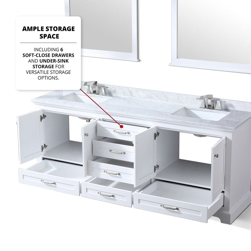 Dukes 80" x 22" Double Bath Vanity - Backyard Provider