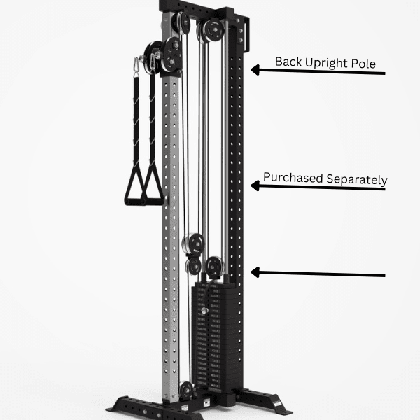 Bells Of Steel Cable Tower With Weight Stacks