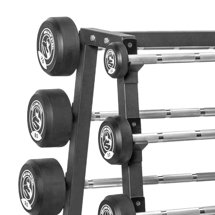 Bells Of Steel Fixed Barbell Set With Rack