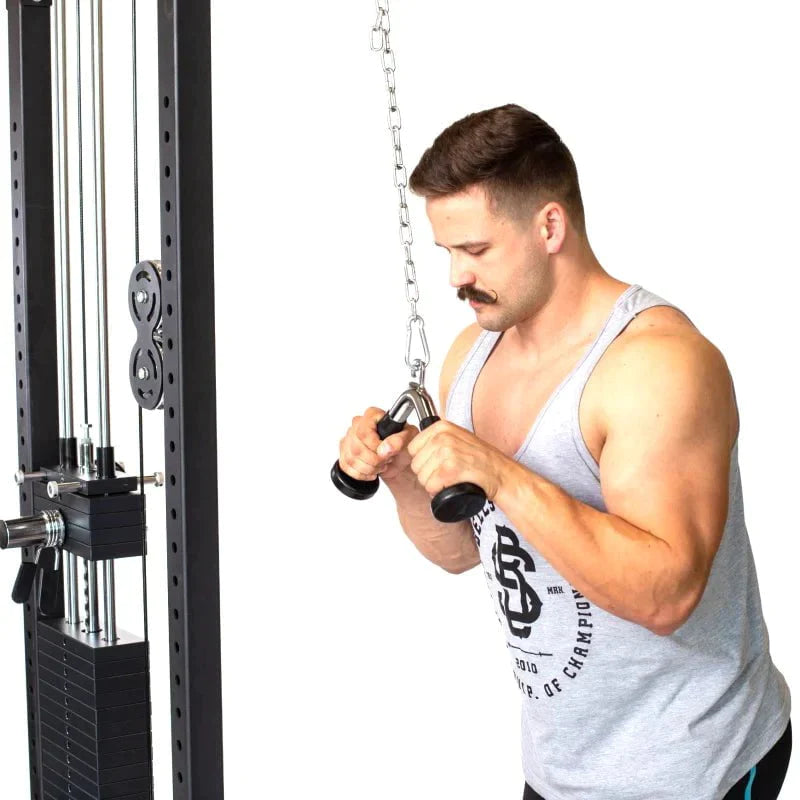 Bells Of Steel Lat Pulldown Low Row Machine