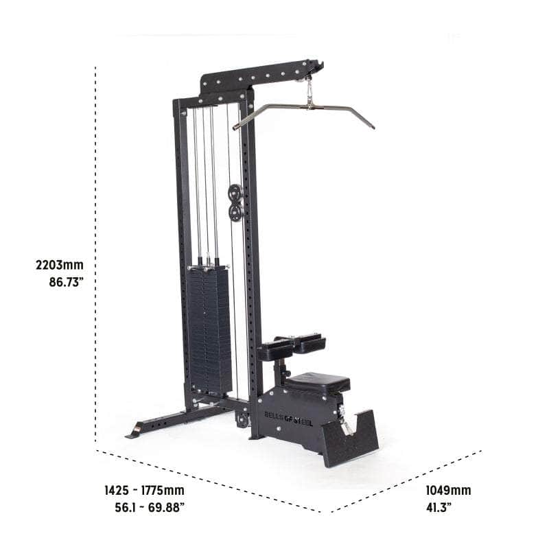 Bells Of Steel Lat Pulldown Low Row Machine