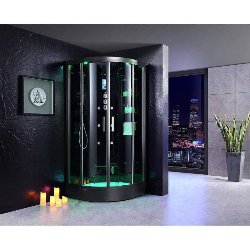 Sauna Hammam SHOWER CABIN HAMMAM ARCHIPEL® QDR 90C BLACK - MK53016810